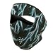 Full face Mask-Blue Lightning W11S23D