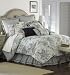 Blanket America Floral Toile 4-Piece Comforter Set, Queen