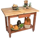 John Boos & Co. Kindred Island Kitchen Work Table - 60X30 - KIN-MI6030O-CR
