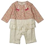 《H28年秋冬物》(日本製) Pample Mousse(パンプルムース) 接結フローラルPtチュールカバーオール 80cm/PK NO.DP-63555