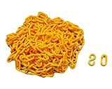 ハイロジック プラスチックチェーン 黄色 6番X3m SJ付