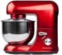 Andrew James 1500 Watt Electric Food Stand Mixer In Stunning Red With Splash Guard and 5.2 Litre Bowl + Spatula + 128 Page Food Mixer Cookbook
