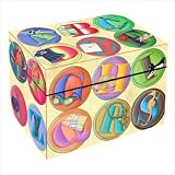 ABC Circles Photo Storage Box by 