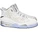 Jordan Mens Dub Zero Laser White-Metallic Silver 705413-100