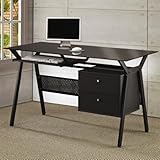 Coaster Computer Desk, Black