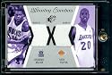 2002-03 SPx Winning Materials Desmond Mason Gary Payton Dual Jerseys Bucks/Lakers Basketball Card - Mint Condition - Shipped In Protective Display Case!