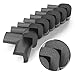 Mombella 8 Piece Corner Guards, Black