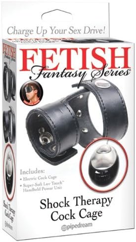 Gift Set of FF Shock Therapy Cock Cage And Kama Sutra Massage Oil (8oz Sweet Almond) by PD Products LLC