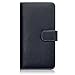 iPhone 6S Plus Case, Terrapin [Black] Premium PU Leather Wallet Case with Card Slots and Cash Compartment Case for iPhone 6 Plus / 6S Plus - Black with Tan Interior