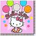 Hello Kitty Balloon Dreams Beverage Napkins 16ct 2ply