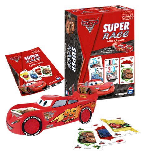 Winning Moves 80312 - Disney Cars 2: 1000 Kilometer - Kartenspiel Klassik Preisvergleich