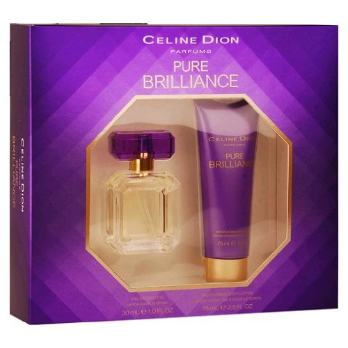 CELINE DION SIGNATURE Gift Set for WOMEN: EDT SPRAY 1.0 OZ & BODY LOTION 2.5 OZ