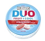 Ice Breakers Duo Fruit + Cool Mints, Strawberry, 1.3-Ounce Containers (Pack of 8) by Ice Breakers Lowest Price