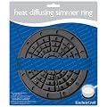 Heat diffusing simmer ring