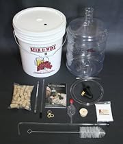 Wine Making Equipment Kit with White Zinfandel Ingredient Kit