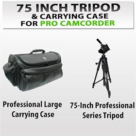 Click here to buy 75-inch Professional Series Tripod w  3-way Head + Rugged Series Water Resistant,... by Digital.