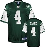 Brett Favre New York Jets Green NFL Kids 4-7 Jersey