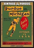 Vintage Purdue Boilermakers College Football 2009 Calendar