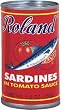 Roland Sardines in Tomato Sauce, 5.5-Ounce can (Pack of 50)