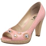 Yellow Box Anya Peep-Toe Pumps