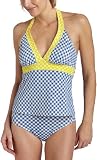 It Figures Women's I.F.® Mixed Up Halter Tankini