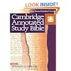 NRSV Cambridge Annotated Study Bible Hardback with jacket NR340: New Revised Standard Version Study Bible
