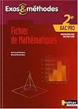 Fichier de math�matiques 2e Bac Pro 3 ans : Programme 2009