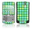 Dots Green Design Protective Skin Decal Sticker for Blackberry Curve 8300/ 8310/ 8320 Cell Phones