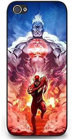 Iphone 5C Case, Personalized The Flash Series [Non-Slip] Protective Snap-On Case, Gift for Girly