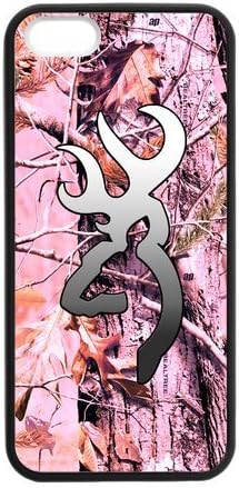 JDSitem Retro Vintage Realtrees Real Tree Camo Browning Cutter Case Cover Sleeve Protector for Phone iPhone 5/5S TPU (Laser Technology)