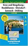 Produkt-Bild: Freytag Berndt Wanderkarten, WK 133, Graz und Umgebung - Raabklamm - Gleisdorf - Lannach - St&uuml;bing 1:50.000