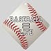 Car Window Sign of Baseball Equals Life (I Love Baseball, Astros, Twins, Dodgers, Yankees, Brewers, Oakland Athletics, Mets, Mariners, Phillies, Rays, Pirates, Rangers, Padres, Blue Jays, Giants, Cardinals, Nationals)