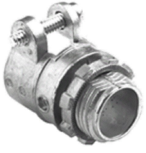 Bridgeport 408-DC2 3/4-Inch Squeeze Connector, 25-Pack