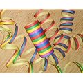 Luftschlangen bunt,  2 Rollen
