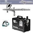 IWATA CM-B .18mm FINE AIRBRUSH W/IS925 POWER JET LITE AIR COMPRESSOR