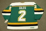 CURT GILES Minnesota North Stars 1990 CCM Vintage Throwback Away Hockey Jersey