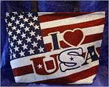 I Love USA Tote Bag