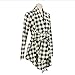 FangYi Women's Long Sleeve Houndstooth Pattern Knit Outwear Cardigans