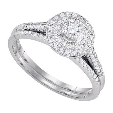 Cheap Girls Jewelry 0.50CTW-DIA BRIDAL SET For Sale