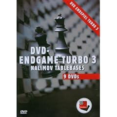 DVD-Endgame Turbo 3, 9 DVD-ROMs Nalimov Tablebases. For Windows 98 SE, 2000, XP
