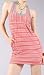 ORMAND Multi Stripe Razorback Tank