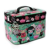 Beauty Case KIMONO CUTIES bleu