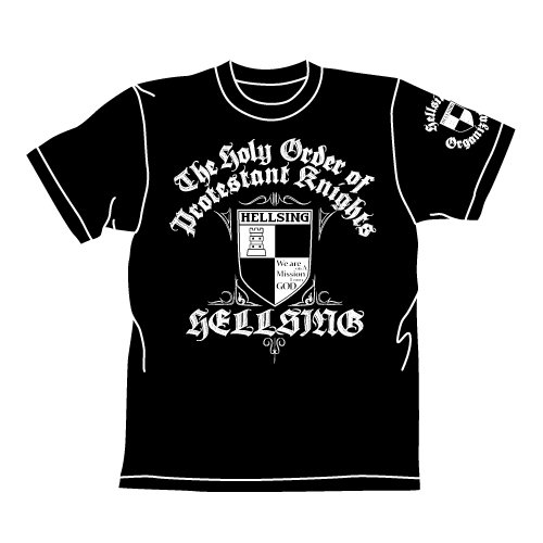 Cover image : HELLSING ヘルシング機関Tシャツ ブラック サイズ:M
