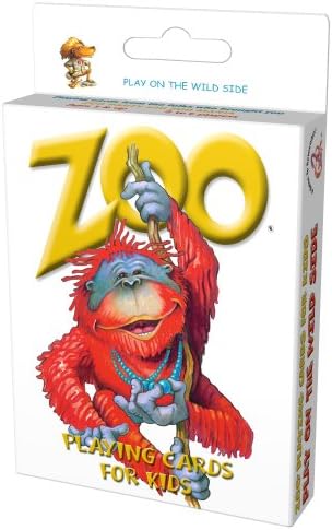 Zoo Playing Cards for Kids
