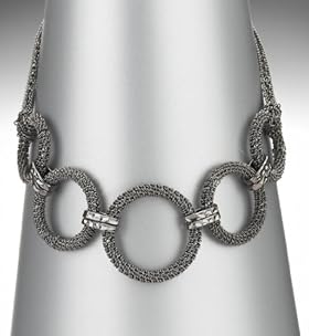Limited Collection Olympia Ring Mesh Collar Necklace
