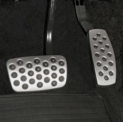 GM # 19212762 Pedal Cover (Includes Accelerator and Brake Covers) - Stainless and Black