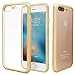 iPhone 7 Plus Case,iPhone 7 Plus Cases, Thinkcase iPhone 7 Plus Case Shock-Absorption Bumper and Anti Scratch Clear Back iPhone 7 Plus TPU Case for iPhone 7 Plus 5.5 Inch,Golden
