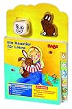 Ein Haustier f&uuml;r Laura (Rahmenpuzzle), m. Holzw&uuml;rfel u. -figur