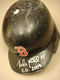 Mike Lowell Signed Game Used 2009 Helmet - MLB Game Used