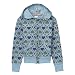 Girls' Xhilaration� Long-Sleeve Printed Hoodie - Turquoise Hearts